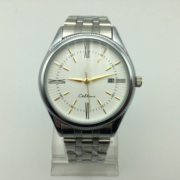 

Продажа высшего качества люксовый бренд AAA мужчины из нержавеющей стали кварцевые часы Оптовая мода авто дата мужчины платье часы известные подарки мужские часы