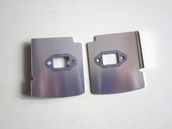 2 x Auspuff-Schalldämpferdichtung für Zenoah G45L G35L G4K BC4310 BC3410 Trimmer-Freischneider