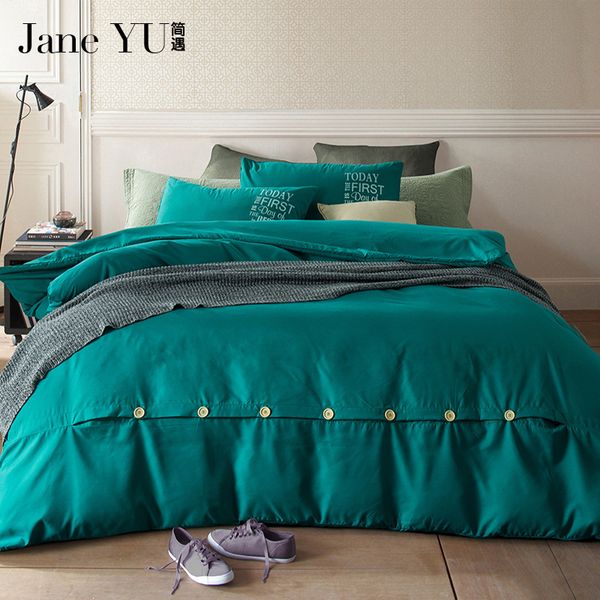Janeyu 2018 New Luxurious Comforter Cover Sets Luxury Orange