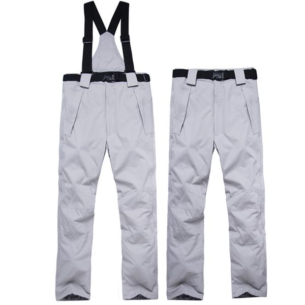 

10k men's ski pants brand outdoor sports suspenders ladies windproof waterproof 10000 warm winter snowboard skis