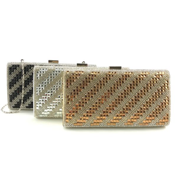 

new products heng mei cross border selling hand held diamond dinner bag water drill, small square bag princess fashion woman