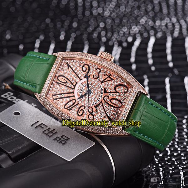 

luxry new ladies'collection cintrÃ©e curvex 1752 qz d cd diamond dial swiss quartz womens watches diamond case leather strap lady watche, Slivery;brown