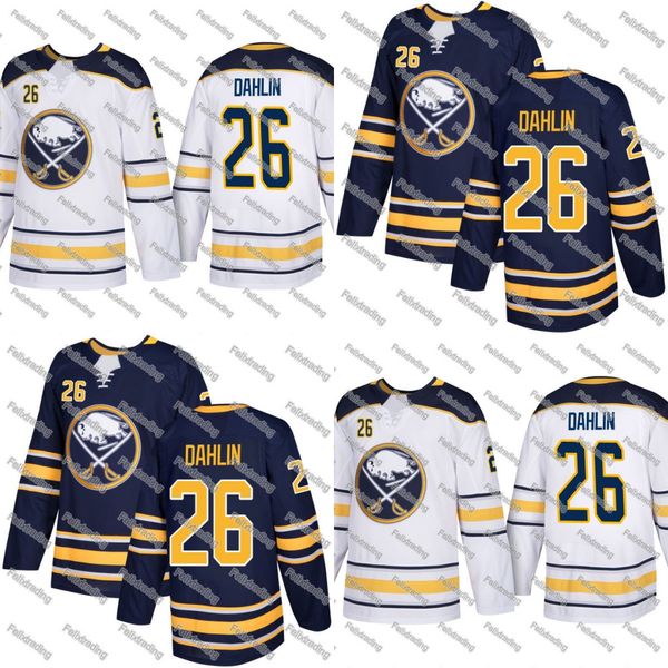 

26 Rasmus Dahlin Buffalo Sabres Matt Tennyson 90 Ryan O'Reilly Ristolaine Lehner Pominville Moulson Reinhart Okposo McCabe Scandella Jersey