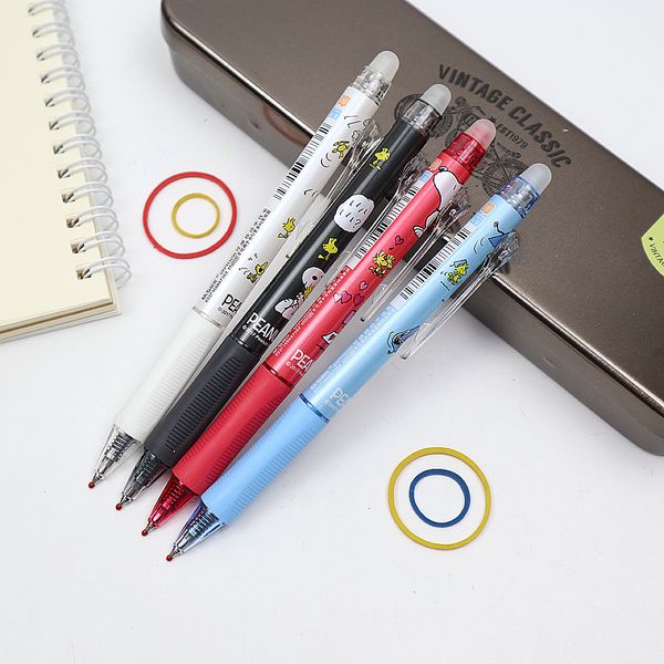 

kawaii small fresh style erasable gel pen 0.5mm nib black and blue ink student school a magical writing neutral pen gift
