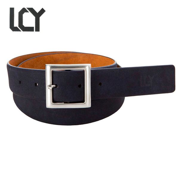 

lcy] designer belts men leather belts for men metal pin buckle male leather lining cinturones hombre luxury 350268, Black;brown
