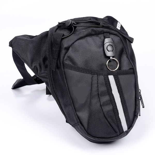 

new nylon waist pack leg bag waterproof waistpack motorcycle fanny pack drop belt pouch fanny waist belt bag