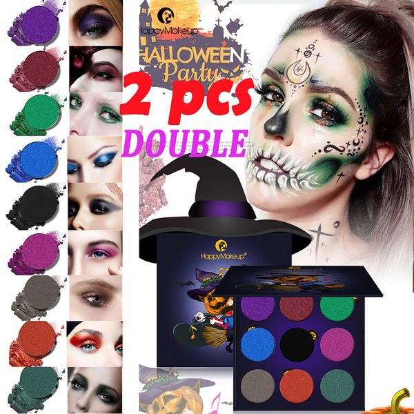

halloween eye shadow body pumpkin head painted plate scarecrow ghosts party 8.29