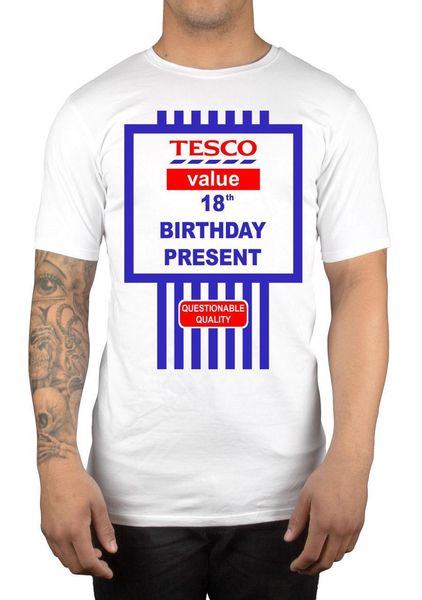 Womens Funny 18th Birthday T-Shirt Tesco Value Style