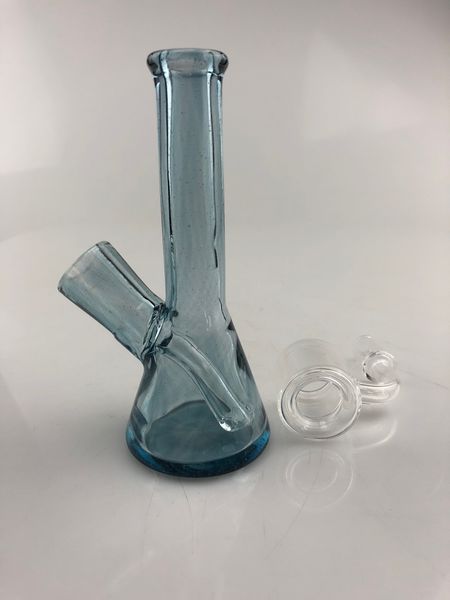 Cachimbo de vidro, tubulação de fumo da taça cinzenta, conector de 14mm do bongo, concessões de preço direto da fábrica, bem-vindo ao pedido