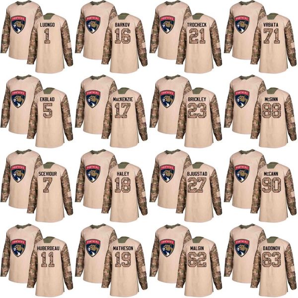

Florida Panthers Jersey Veterans Day Practice 1 Roberto Luongo 5 Aaron Ekblad 16 Aleksander Barkov 11 Jonathan Huberdeau 27 Nick Bjugstad