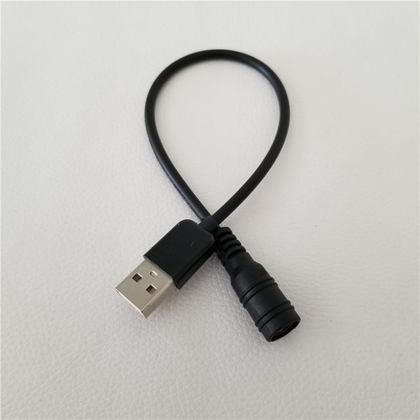 

Wholesale 100pcs/lot USB Type A Male to 5.5 x 2.1mm DC Female Converter Adapter Power Charge Cable Cord Black 30cm