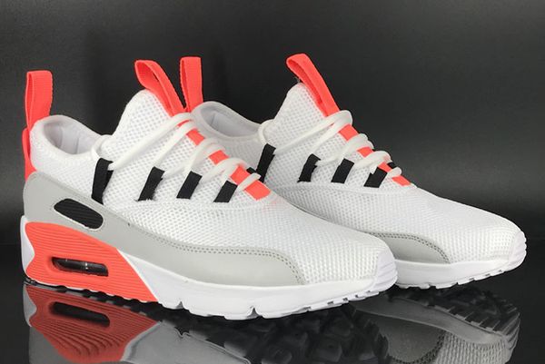 Compre Nike Air Max Airmax 90 EZ Nuevo Zapatillas De Running Para Hombres Transpirables Air Cushion 90 EZ Outdoor Gris Red White Black Mans Sports Compre Nike Air Max Airmax 90 EZ Nuevo Zapatillas De Running Para Hombres Transpirables Air Cushion 90 EZ Outdoor Gris Red White Black Mans Sports