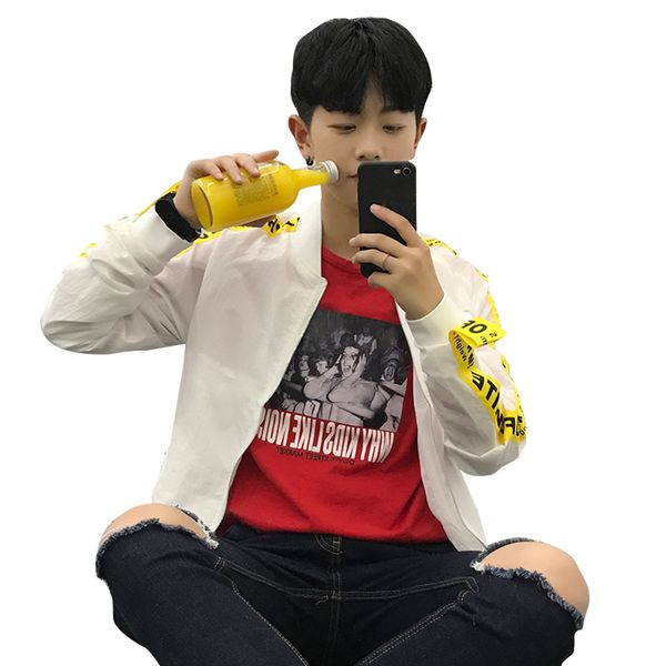 

new 2018 bomber jacket men casual hip hop japanese streetwear jackets men clothes 2018 chaqueta hombre korean clothes 5j0218, Black;brown