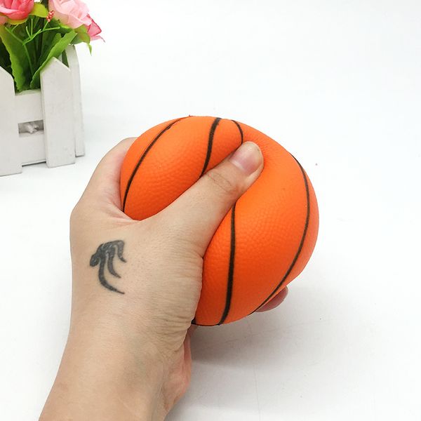 

Squishy toys Basketball football volleyball Sport Ball Soft Jumbo Ball Slow Rising Squeeze Toy Squishies Stress Relief Kids toys