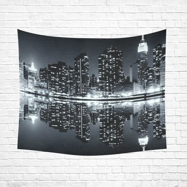 

charmhome black and white new york city polyester wall tapestry wall hanging tapestries bedspread bed home decor blanket