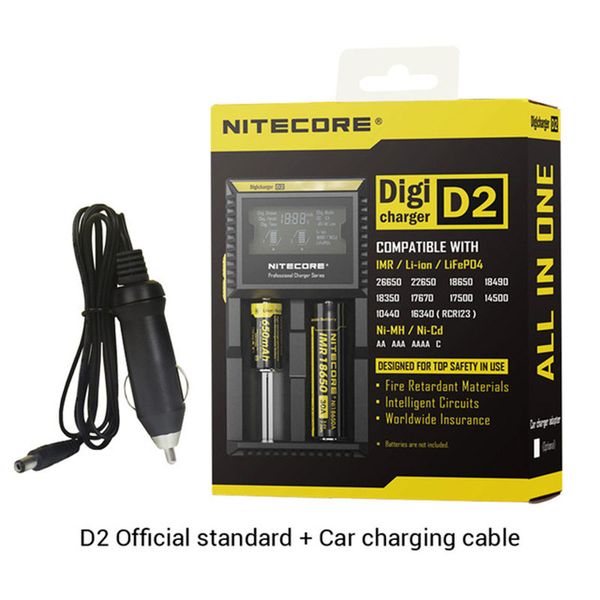 Lithium Ion Car Battery >> Original Nitecore D2 Charger Digital Lcd Intelligent Circuitry Li Ion 18650 14500 26650 10440 Car Battery Charger Nitecore New I2 I4 I8 D4 Laptop Lithium Ion Car Battery >> Original Nitecore D2 Charger Digital Lcd Intelligent Circuitry Li Ion 18650 14500 26650 10440 Car Battery Charger Nitecore New I2 I4 I8 D4 Laptop