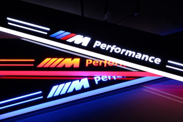 

2x пользовательские светодиодные работает автомобиль декоративные аксессуары дв