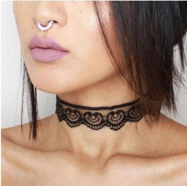 

original old classic originality fund lace smiling face peach short a collar for a horse punk nightclub, Silver