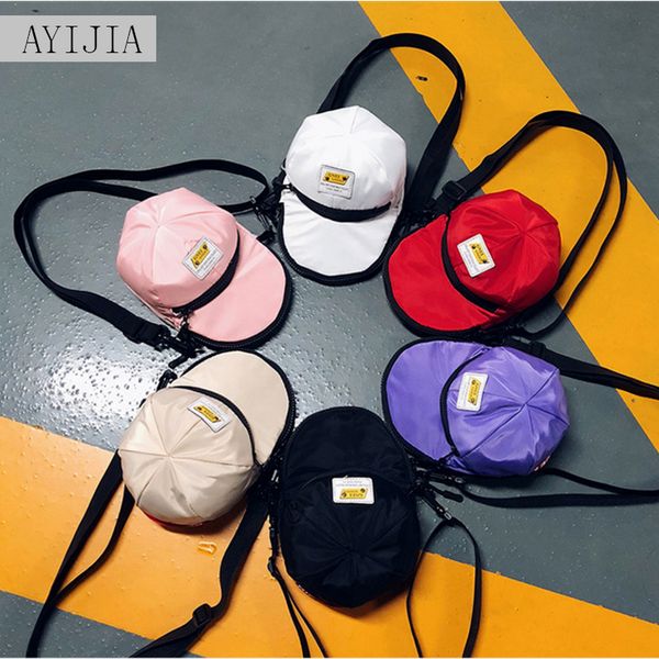 

fashion women's messenger bag women's shoulder bag hat shape casual shoulder diagonal travel phone key case