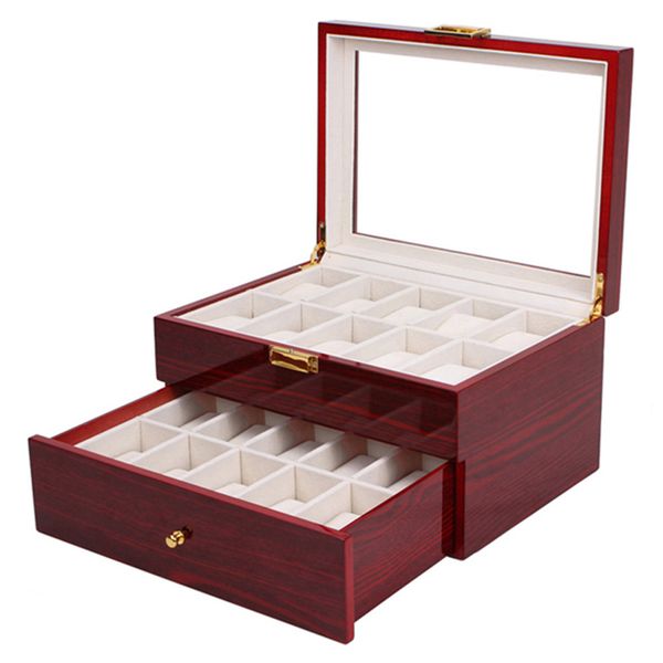 

20 еки а диплей коѬобка лак деѬево мд многођнкионалнй а box деѬжаел, Black;white