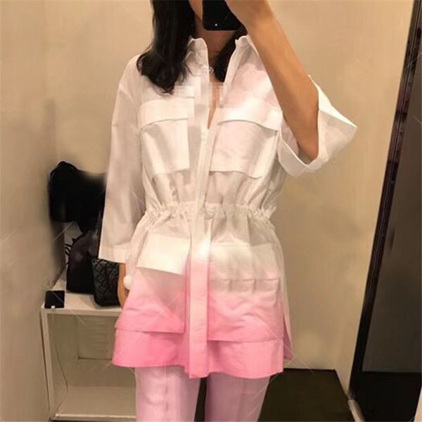 Con Cuello Vuelto Para Larga De Manga Blanca Chaqueta Mujer Compre qU1BPP