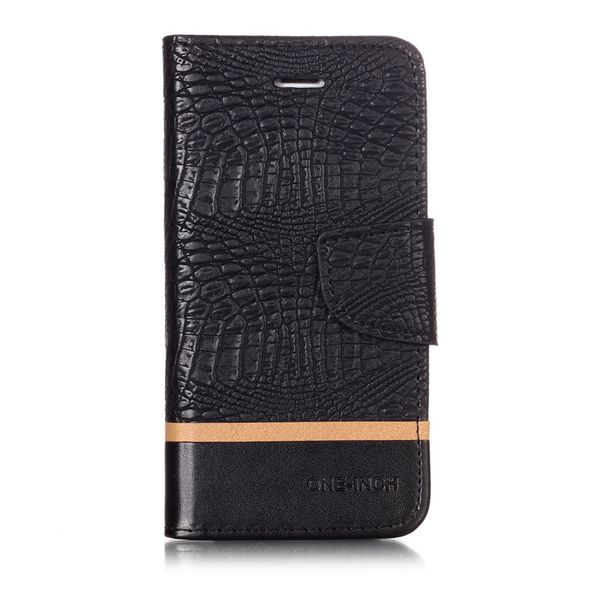 

splice color wallet case for iphone 6 plus 6s plus filp cover crocodile pattern pu leather mobile phone bags latest fashion