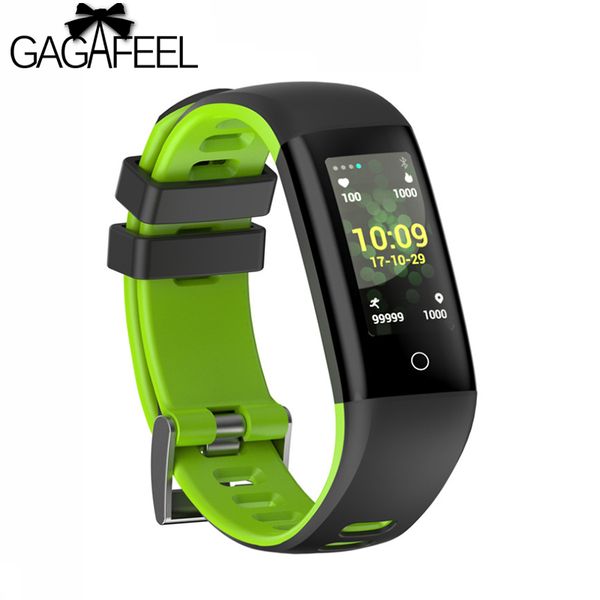 

gagafeel g16 color screen smart watch heart rate smart bracelet pedometer fitness bracelet for phone, Slivery;brown