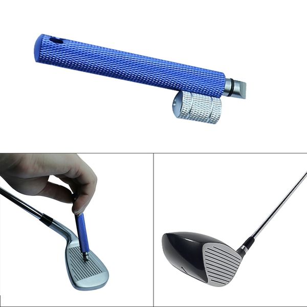 

1 pcs blue golf wedge iron groove golf club cleaner cleaning tool square new hot