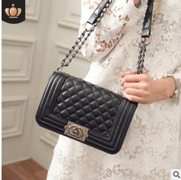 

Классическая кожа черное золото серебро цепи бесплатная доставка горячая продаж