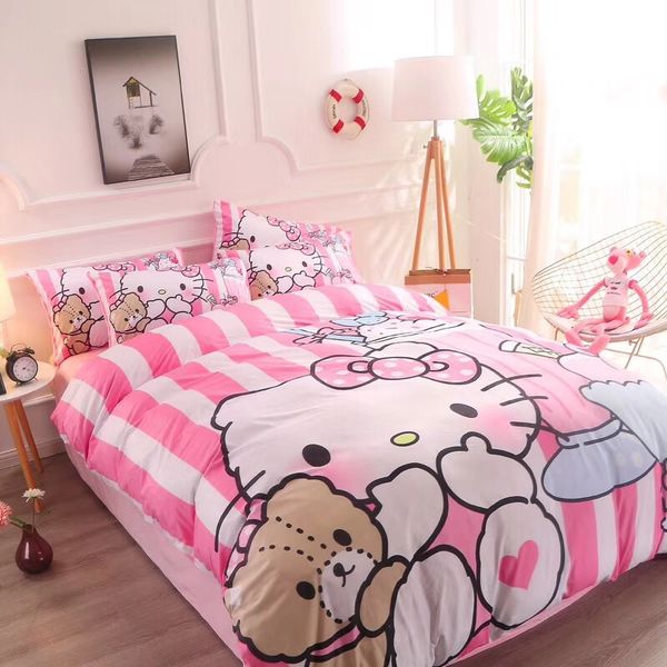 Duvet Covers Bedding Sets Lovely Cartoon Bedding Single Double