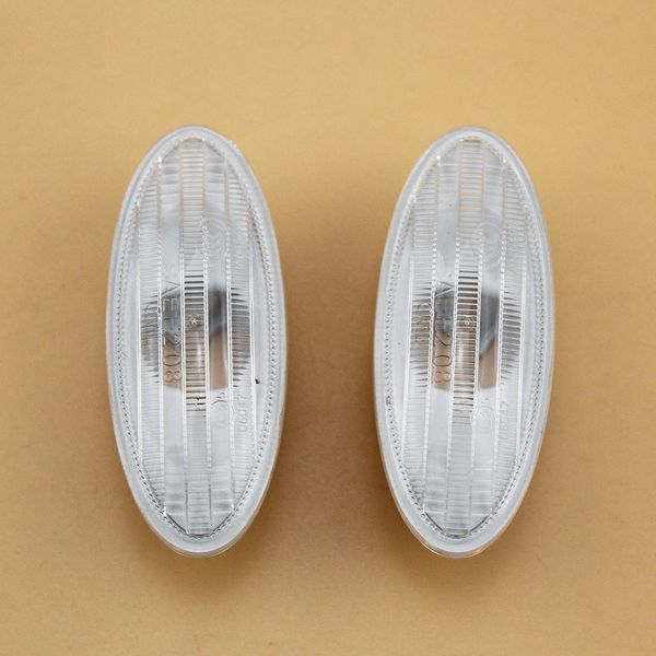 Par LeftRight Turn Signal Lamp Side Marker Light Shell Cover Para Nissan Qashqai Navara Amera 26160-89929 2616089929