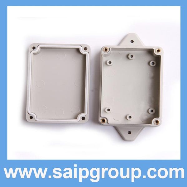 

gray colour small size plastic enclosure waterproof enclosure with ear sp-f1-6