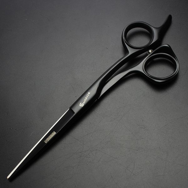 

6" black hair cutting scissors hairdresser kits clipper japanese hairdressing scissors hot hair shears for barber