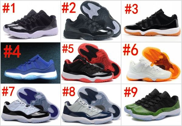 

11s 72-10 черный Gum обувь мужчины женщины тренажерный зал Красный полночь темно-синий металлик золото бароны инфракрасный цитрусовые синий Луна низкой разводят Конкорд Varsity кроссовки