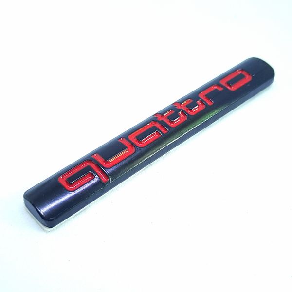 2020 New Style Car Quattro Logo Sticker Quattro Badge