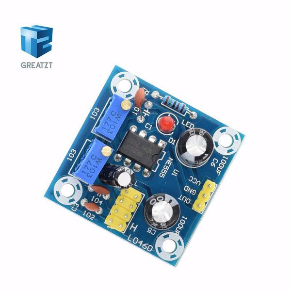 Neuf NE555 Duty Cycle et fréquence réglable onde carrée Module