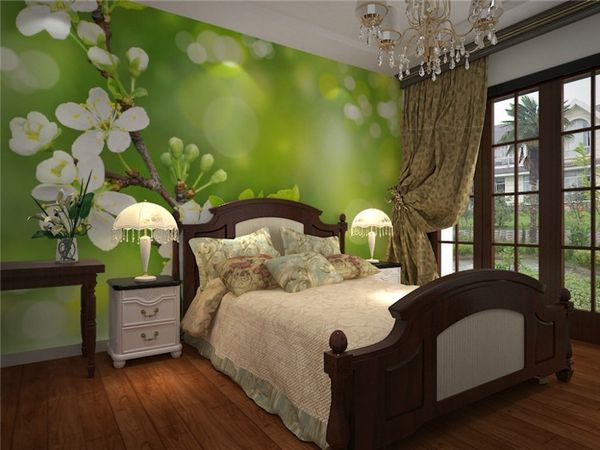 Modern Simple Flower Mural 3d Wallpaper Living Room Bedroom Dining