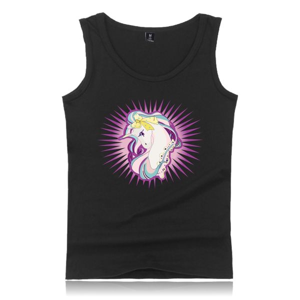 

fashion shirt unicorn t-shirt female spring summer woman fashion ladies tee shirts casual tank unicorn, White