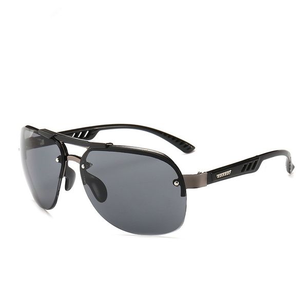 

krmding classic uv protection sunglasses men's brand designer sunglasses driving mirror fashion, White;black