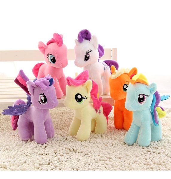 

unicorn plush toys 25cm stuffed animals my toy collectiond edition send ponies spike for children christmas gifts