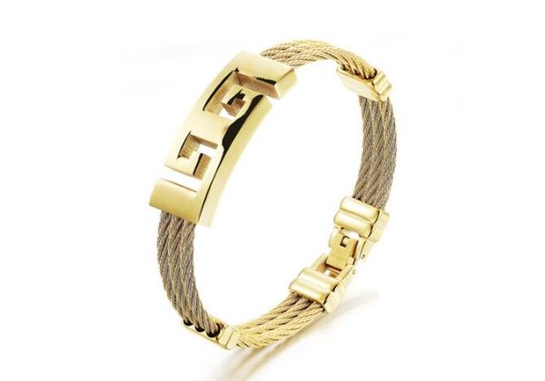 

Корейская версия нового творческого спорта мужской титана стали мужской браслет