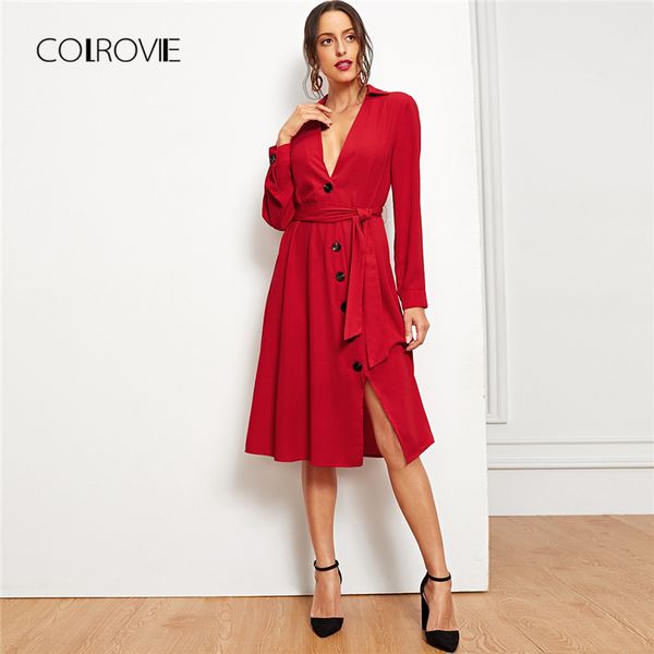 maglia rossa elegante