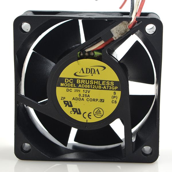 

adda 6025 12v ad0612ub-a73gp 6cm/ cm line mute radiator fan for 3
