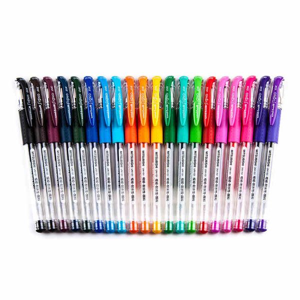 

mitsubishi um-151 uni-ball signo dx gel ink pen rollerball fine line pen 0.38mm 20 colors available