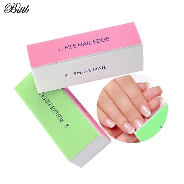 

bittb 4pcs sanding nail buffer polishing block manicure shiner buffing nail file tips tools nails buffer art beauty essentials
