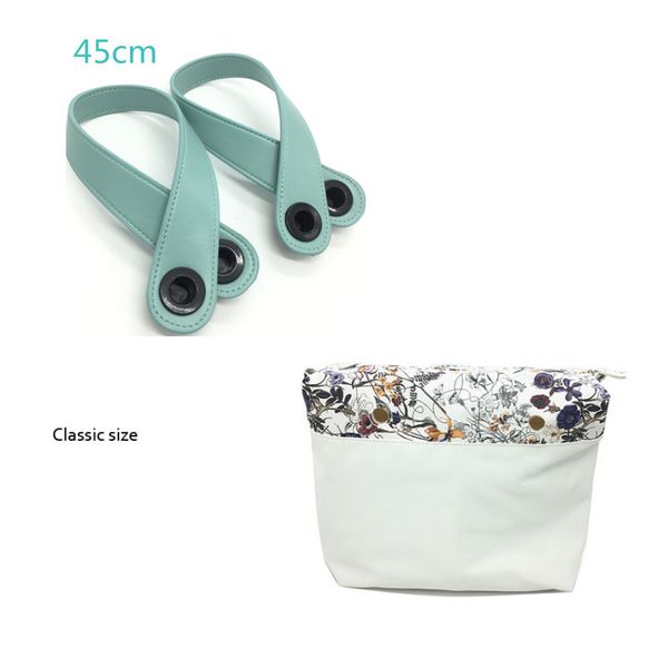 

1 piece colourful insert lining inner pocket and handle for classic big obag women's should bags totes handbags