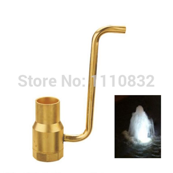 

new 2" dn50 brass air added gushing bubbling spring fountain nozzle spray head