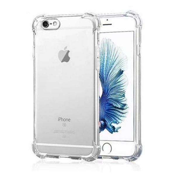 

ударопрочный броня прозрачный чехол для iphone x 8 7 6 6 s plus 5 5s se прозрачный жесткий pc защита телефон случаях задняя крышка капа