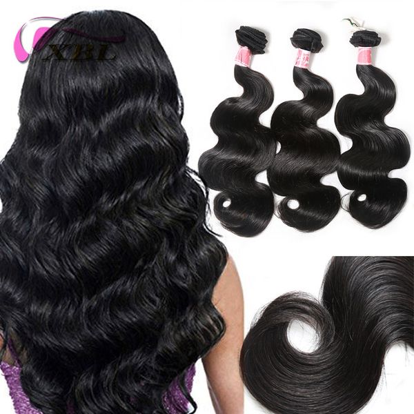 Xbl Body Wave Human Hair Weave Virgin Brazilian Remy Human Hair