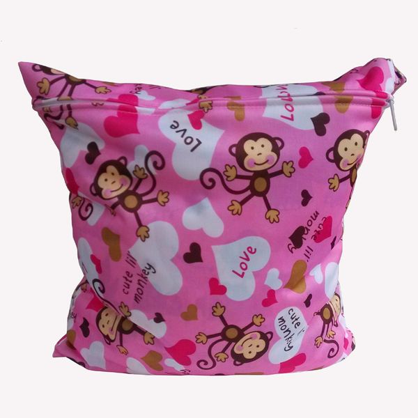 

baby diaper bag animal storage bag washable reusable cloth nappy wet